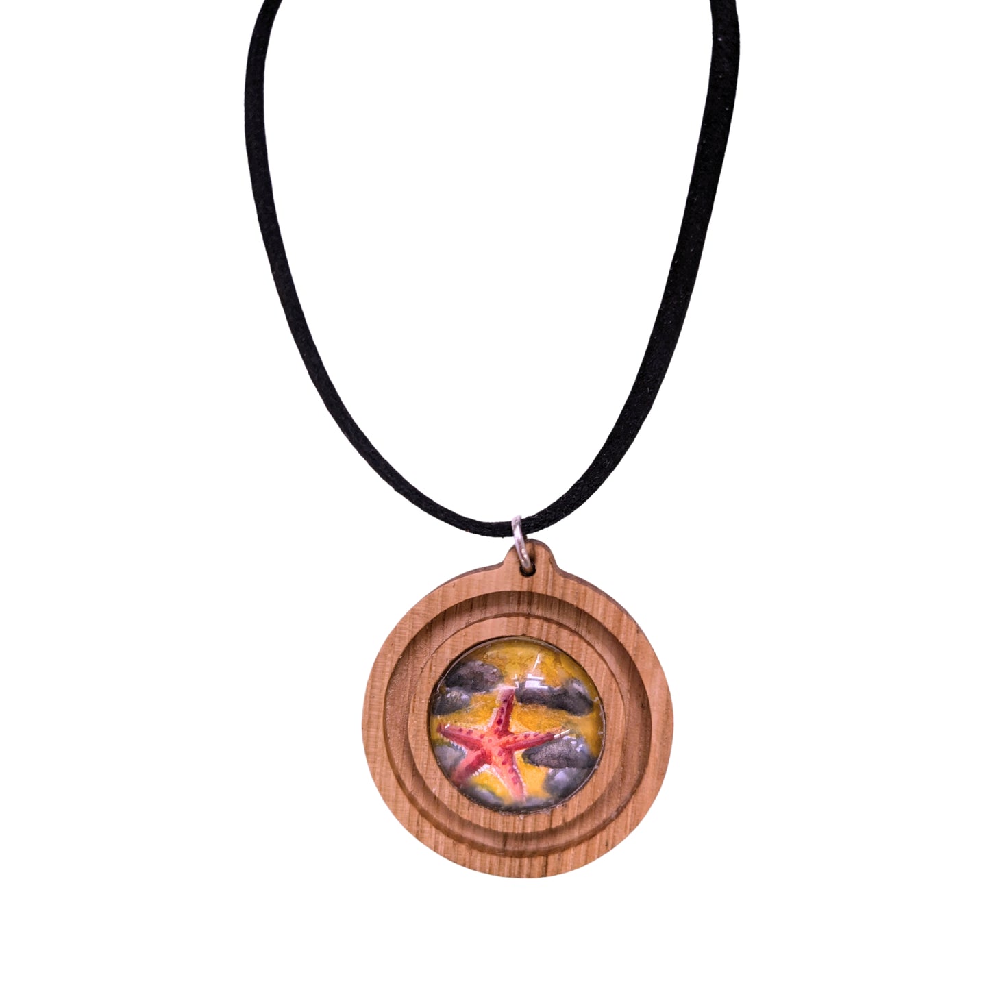 Starfish Porthole Pendant