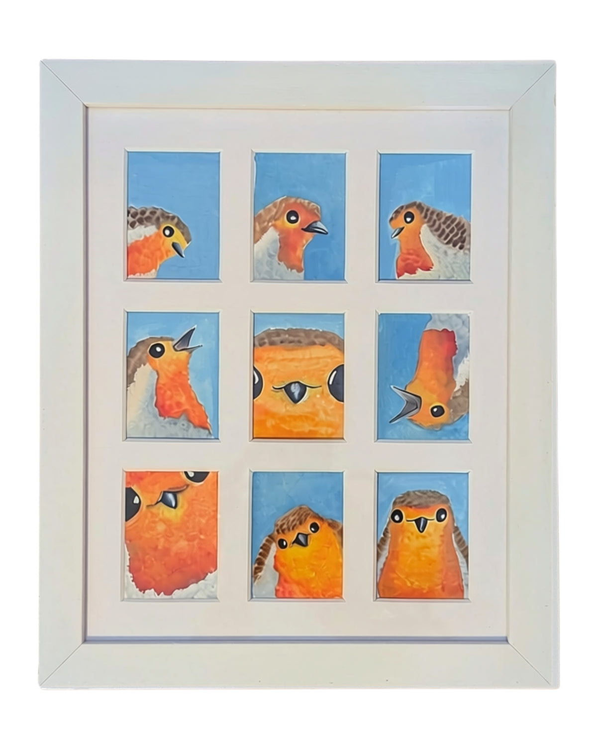 Robin in the Photo Booth Signed Print