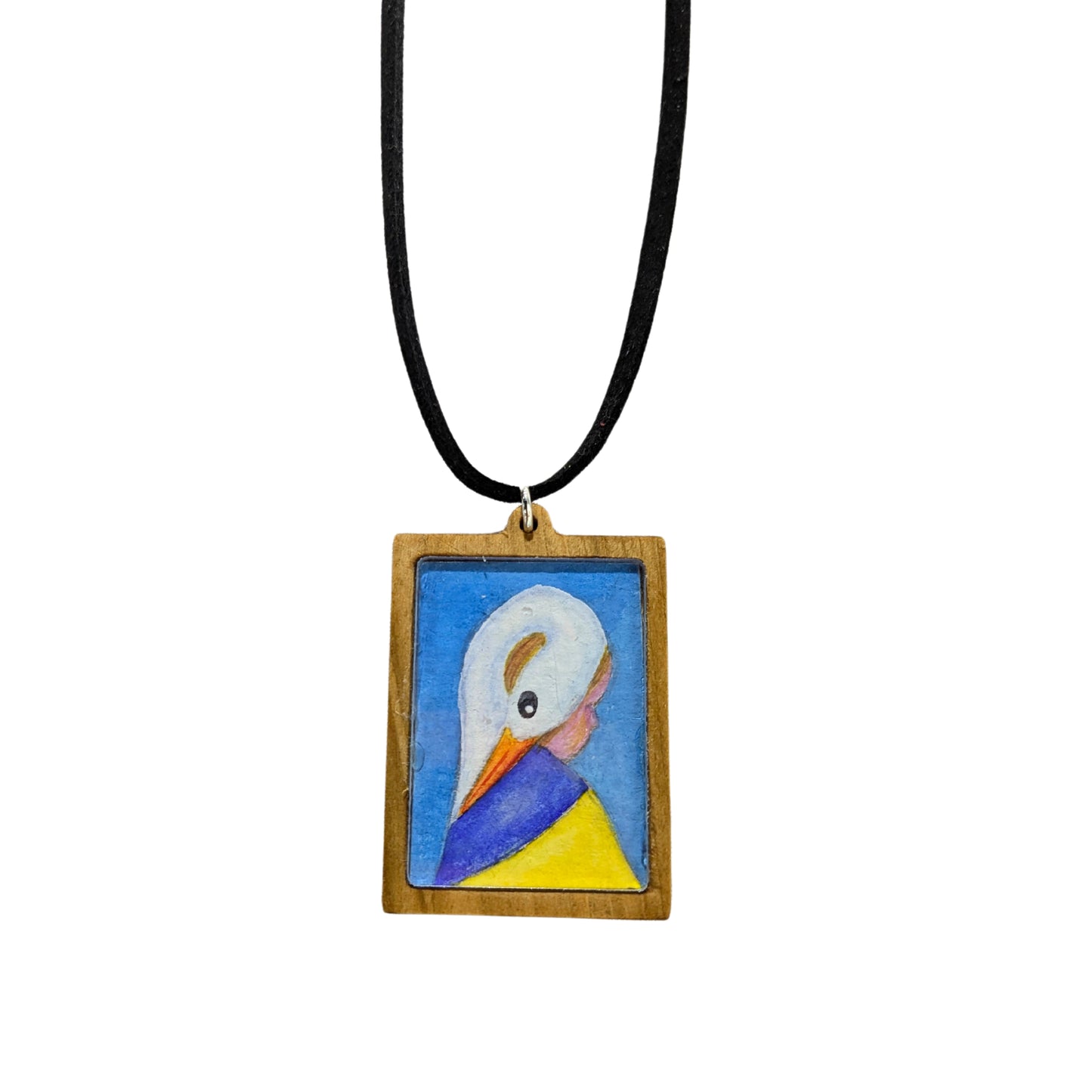 Ukrainian "We are of the Earth" Portrait Pendant (£10 to Red Cross)