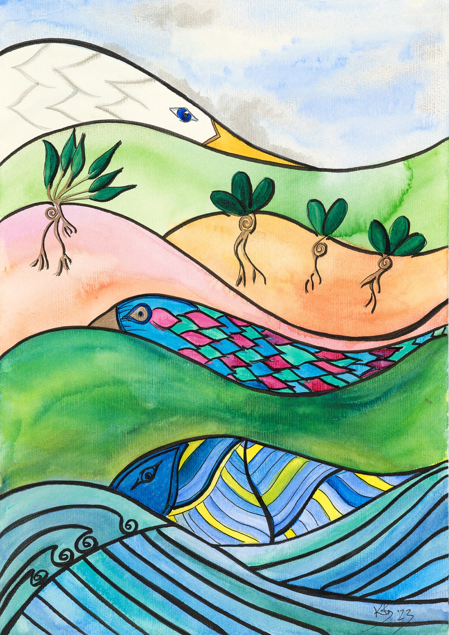 “The Stories it Would Tell: 1” Hand Signed Giclée Print