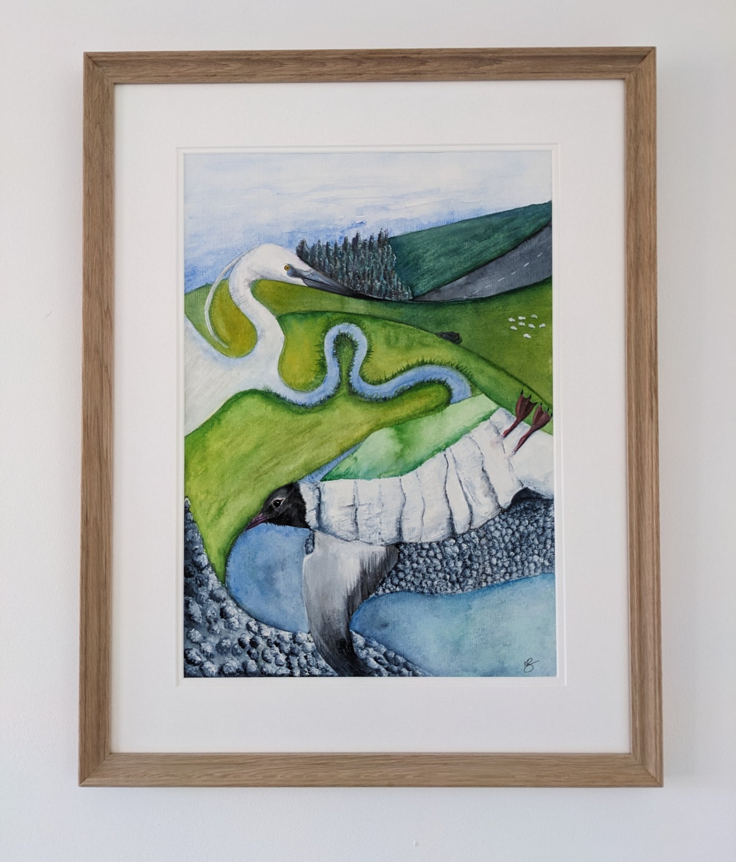 “Cuckmere (The Stories it Would Tell: 3)” Hand Signed Giclée Print