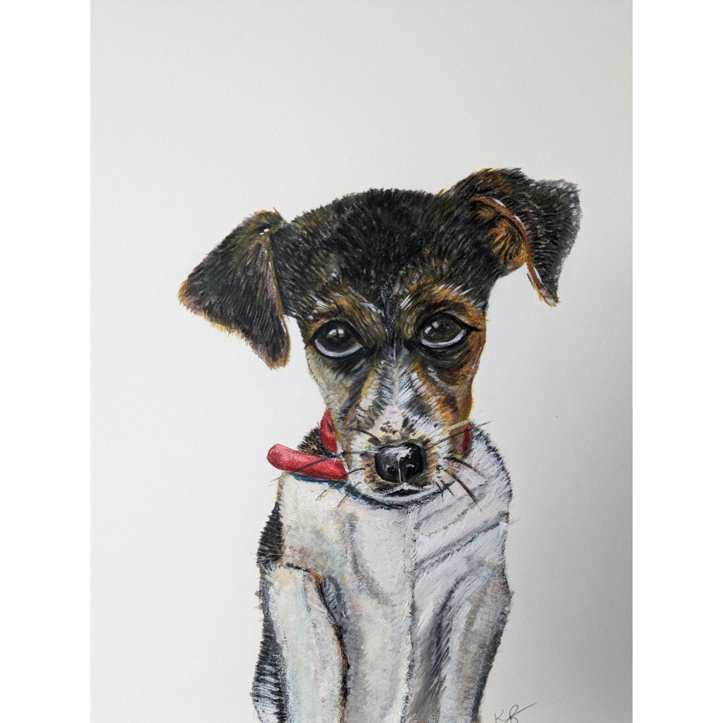 “Waiting” Hand Signed Giclée Print