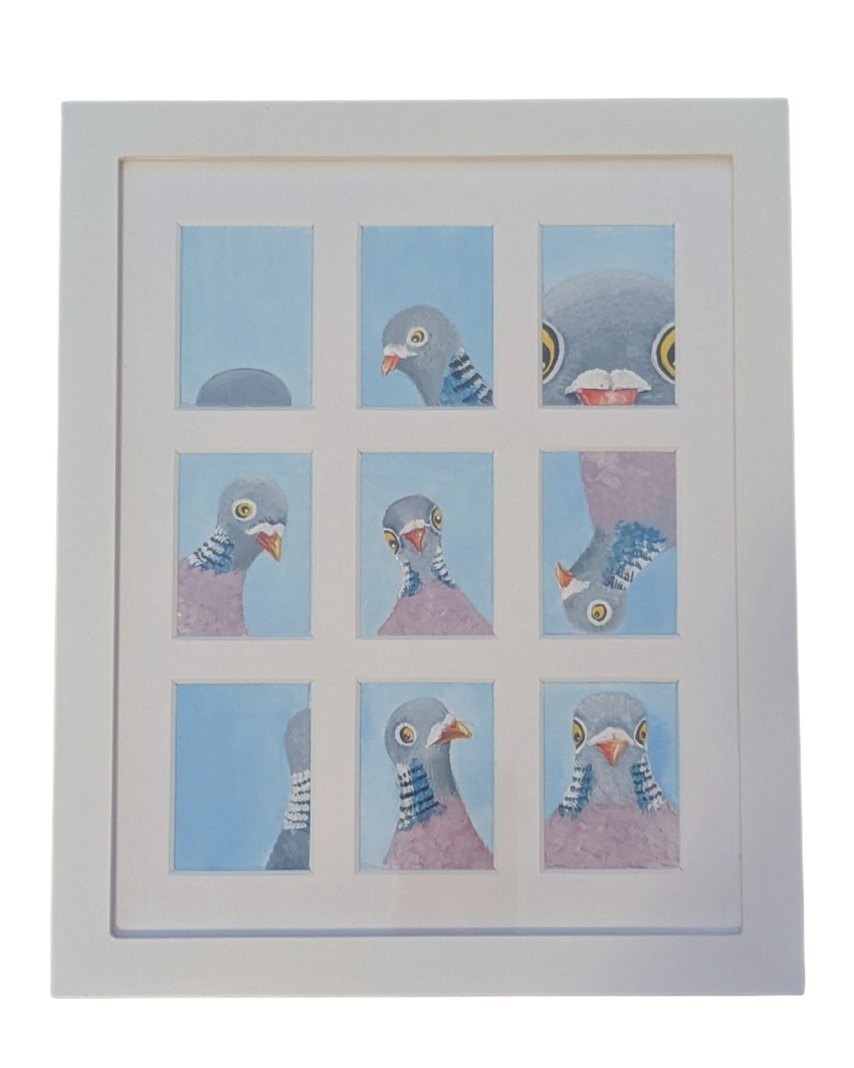 Pigeon in the Photo Booth Signed Print
