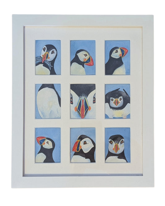 Puffin in the Photo Booth Signed Print