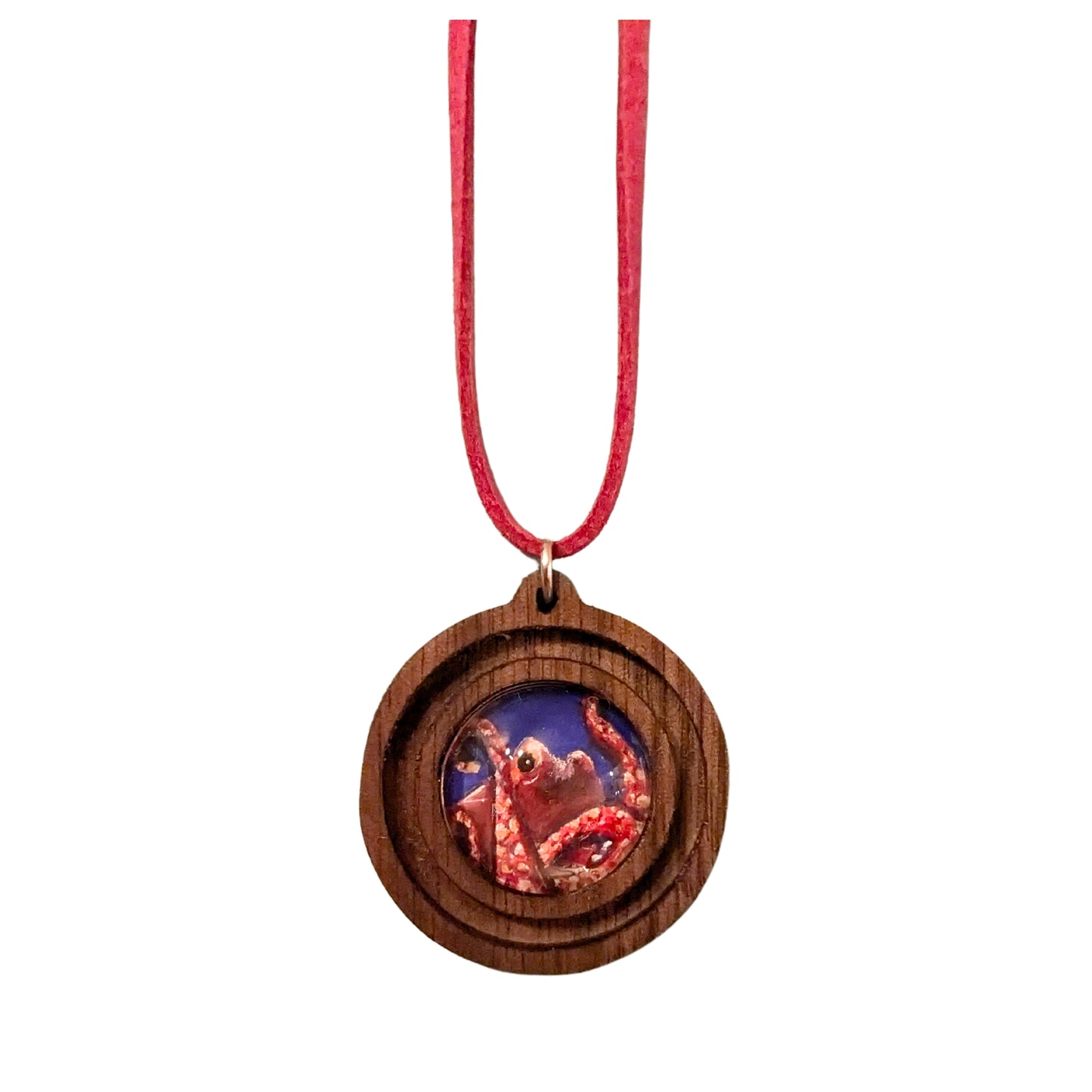 Octopus at the Porthole Pendant