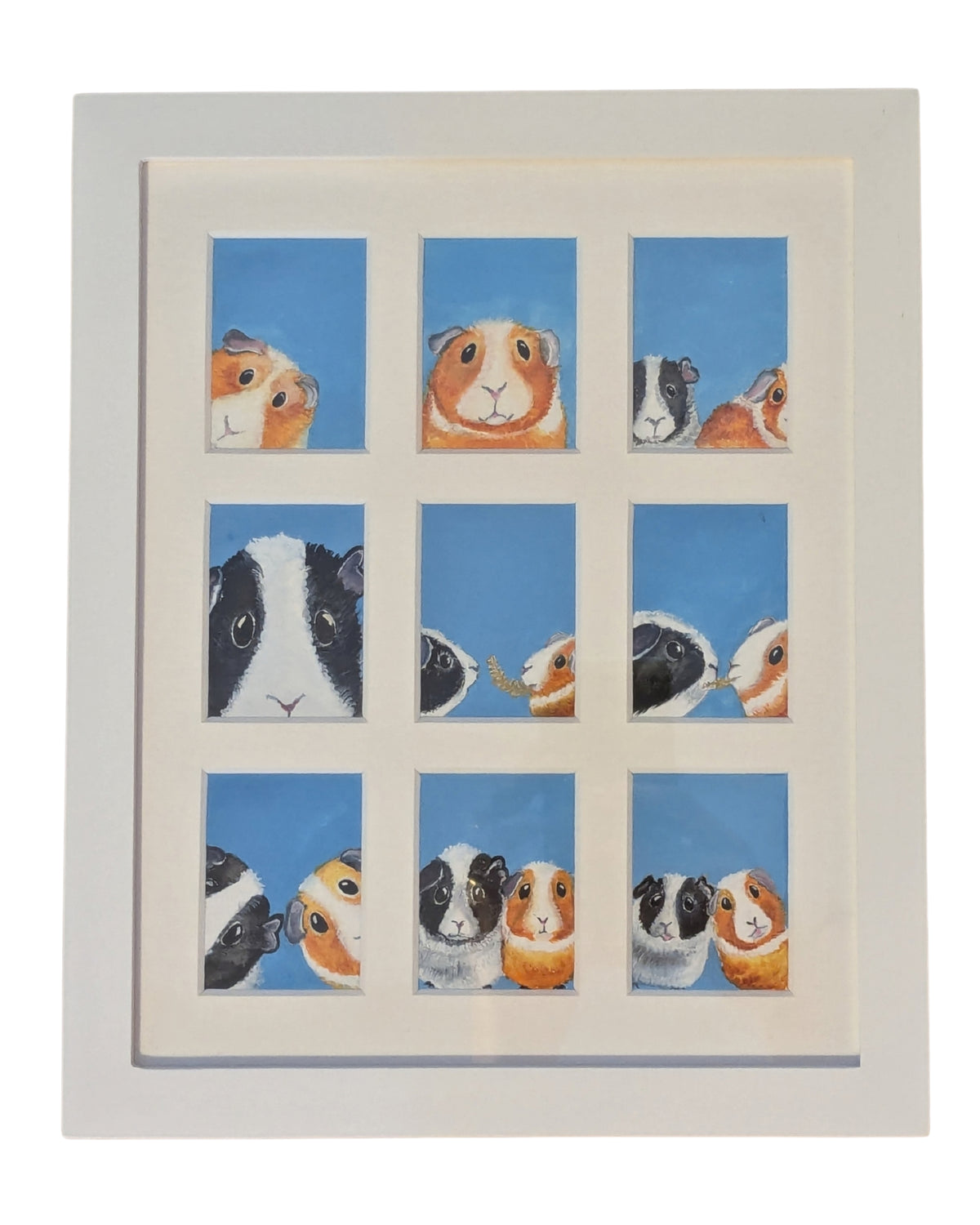 Guinea Pigs in the Photo Booth Signed Print
