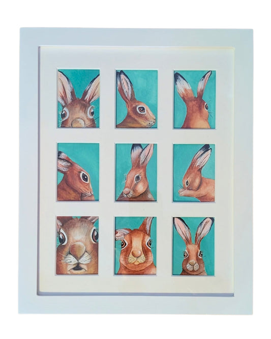 Hare in the Photo Booth Signed Print